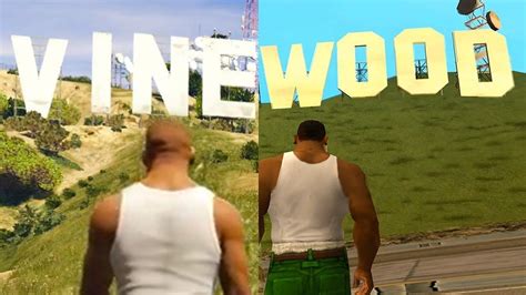 GTA San Andreas Map VS GTA 5 Which Game Has The Better Open World