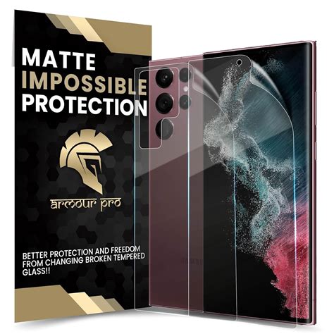 ArmourPro Screen Protector For Samsung Galaxy S22 Ultra 5G Matte