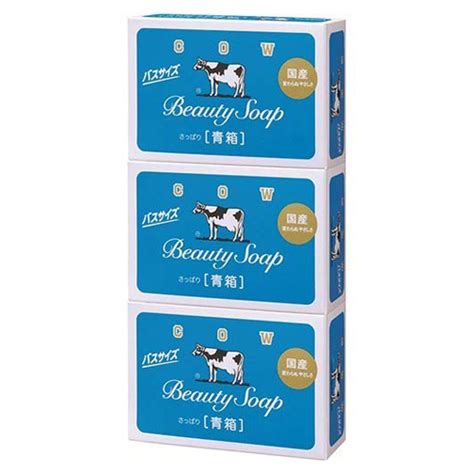 よろずやマルシェ本店 牛乳石鹸 固形石鹸 カウブランド 青箱 バスサイズ 各130g 3個入×24パック 72個 オーラル・ヘアー