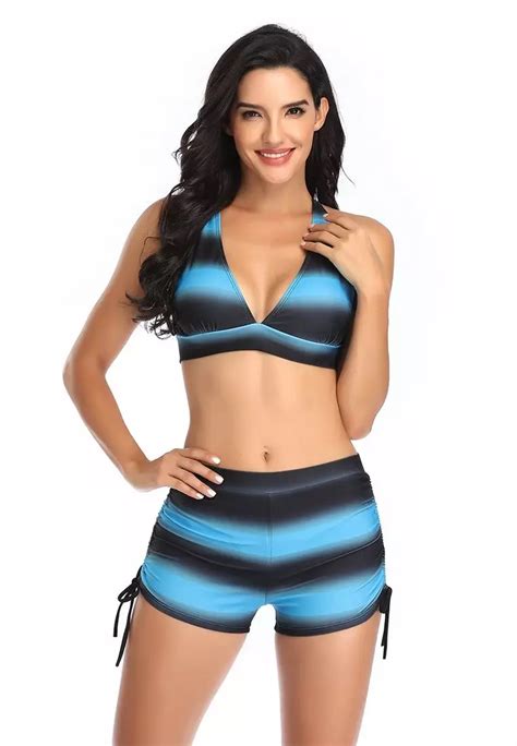 Buy LYCKA LYX630184879176 European Lady Bikini Swimwear Blue Online ZALORA Malaysia