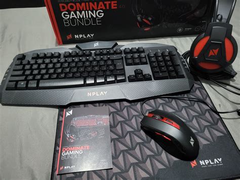 Kit Gaming Nplay Teclado Auscultadores Rato Tapete Novo Viseu Olx Pt