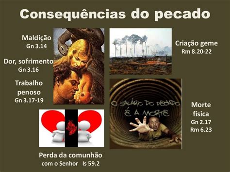 As Consequências Do Pecado - RETOEDU
