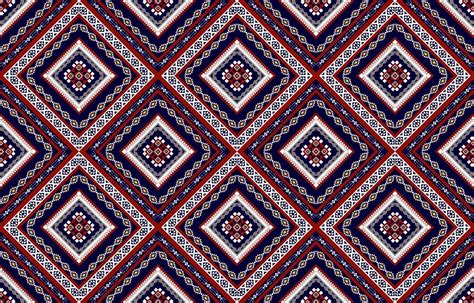 Abstract ethnic geometric seamless pattern. Design for background ...