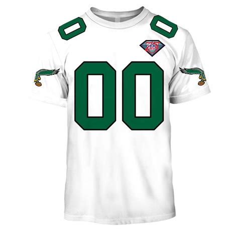 Personalized Philadelphia Eagles 1994 Vintage Throwback Away Jersey ...