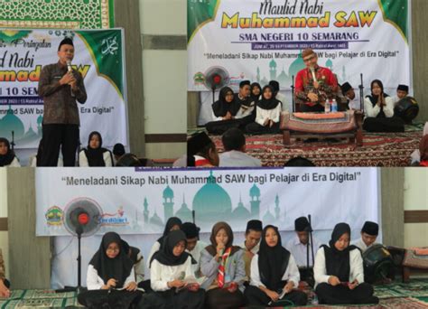 Peringatan Maulid Nabi Muhammad Saw Di Sman Semarang Sman Semarang