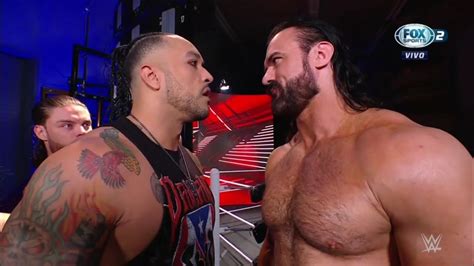 Damian Priest Confronta A Drew McIntyre En Backstage WWE Raw 20 11