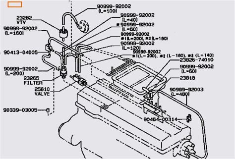 Toyota Vacuum Hose Diagram