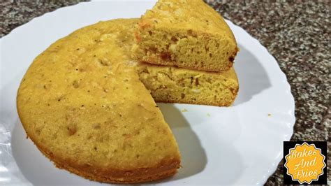 Eggless Carrot Cake Recipe Without Oven YouTube