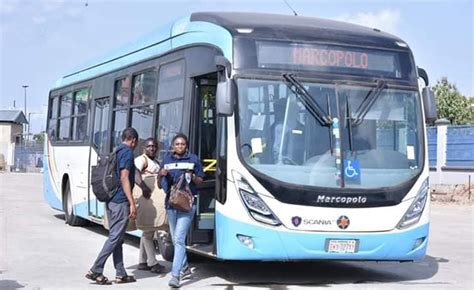 Lagos Begins Test Run Of New Brt Buses With Free Services Photos