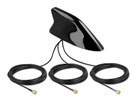 Delock Shark Fin Antenna With Lte Wlan Gnss Multiband