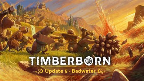 Timberborn Update Badwater Is Live Youtube