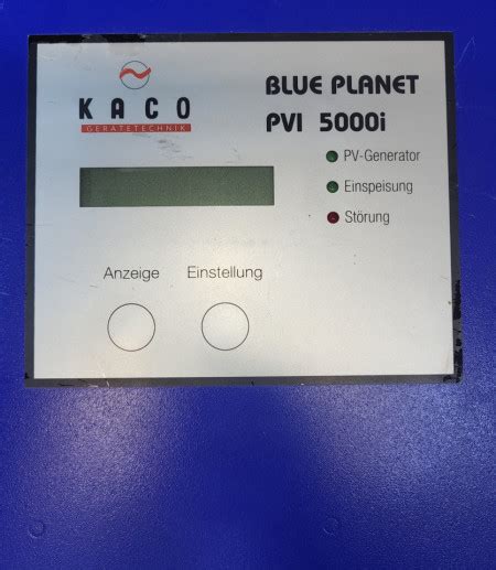 Solar Inverter On Grid Kaco Blue Planet PVI 5000i 5 5kW