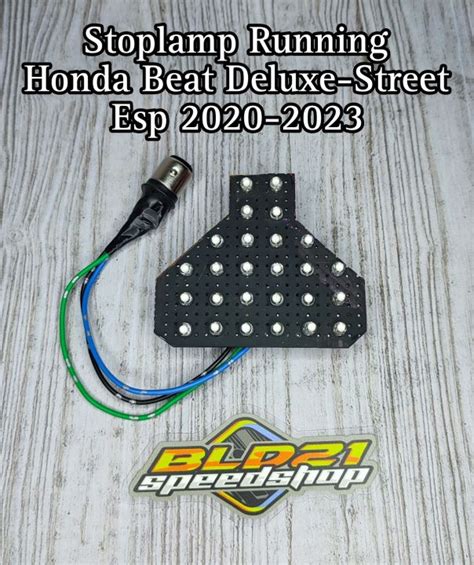 Lampu Stoplamp Running 8 Mode Honda Beat Deluxe Street 2020 2023 Pnp