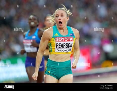 Australia's Sally Pearson reacts after winning the Womens 100m Hurdles ...