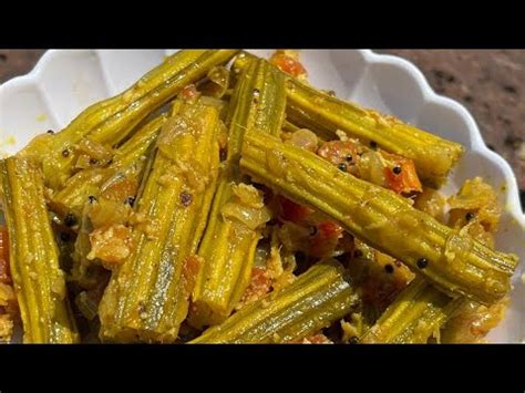 Maskachya Shengachi Bhaji Drumstick Bhaji Recipe Riddhisdelicacies