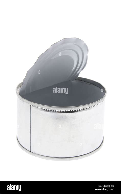 Empty Tin Can Stock Photo Alamy