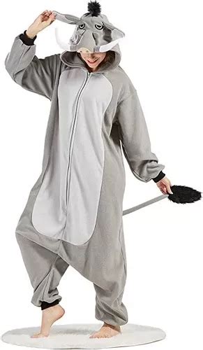 Disfraz Pijama Kigurumi De Jabali Para Adultos Unisex Damas Meses Sin