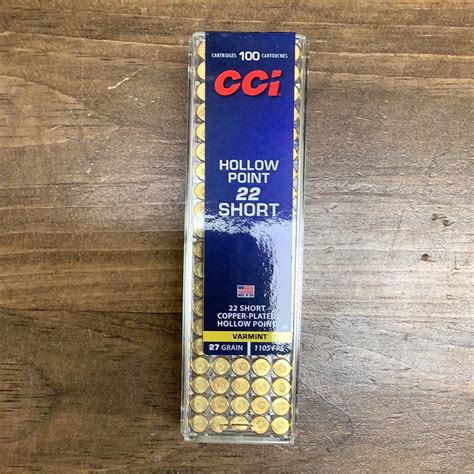 Cci 22lr Short Hollow Point 27gr Hunters Headquarters Canada
