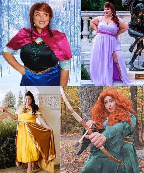 Plus Size Princess Project Shows More Diverse Vision Of Disney Princesses