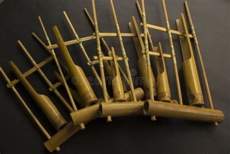 Angklung Traditional Indonesia Music From Sunda West Java Made From