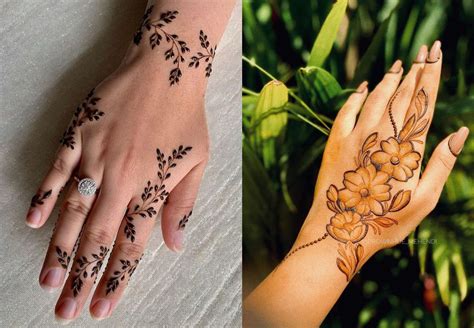 30 Simple Back Hand Mehndi Designs For Various Occasions