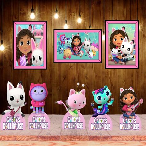 Personagens Casa Da Gabby - A Casa Mágica Da Gabby Kit 10 Pelúcias Personagens Brinquedo ...