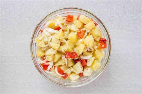 Serbian Potato Salad - Krompir Salata Recipe