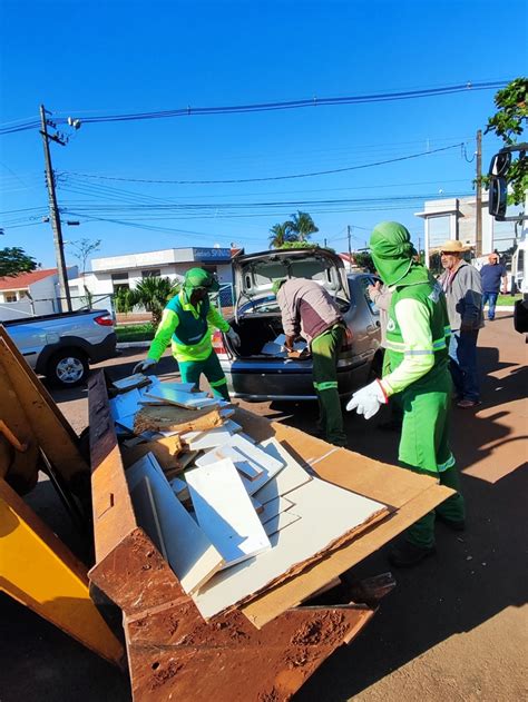 Lixo Zero Recebeu Caminh Es De Res Duos S Lidos E Toneladas De