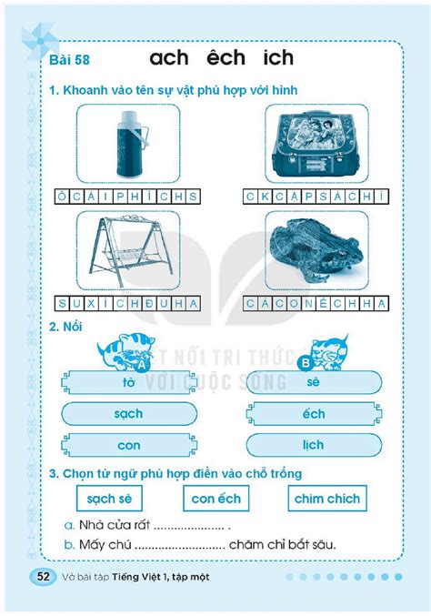 Võ Bài Tập TiẾng ViỆt 1 Tập 1 Võ Ngọc Tú Trang 53 Pdf Lật Trang Trực Tuyến Pubhtml5