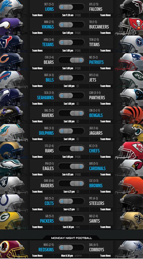 Nfl Weekly Picks Week 8