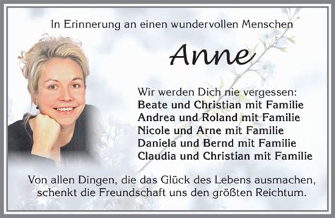 Traueranzeigen von Anne Allgäuer Zeitung