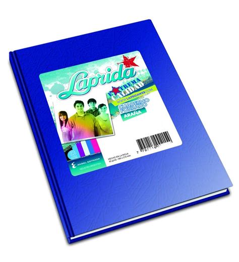 Cuaderno Laprida Forrado T D 50 Hjs Rayado Azul Laprida