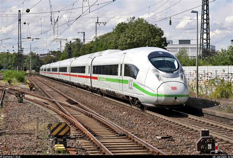 Nachschuss Auf 407 004 1 Tz 704 Siemens Velaro D Als Umgeleiteter