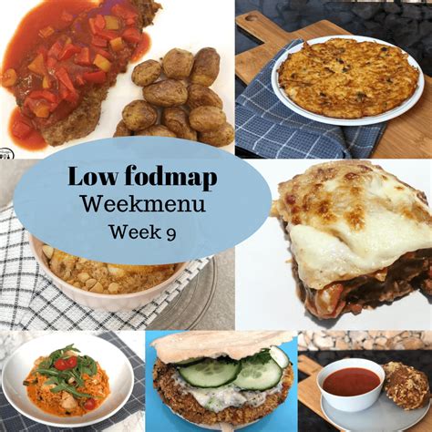 Low FODMAP Weekmenu Week 23 Buikfijn Recepten