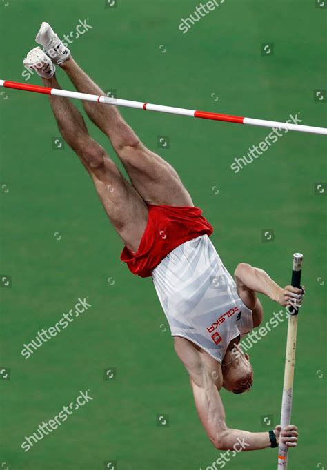 Piotr Lisek Poland Competes Mens Pole Editorial Stock Photo Stock