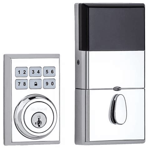 99100 082 Kwikset Smartcode 910 Modern Contemporary Door Deadbolt W Z Wave Plus 500 Chipset