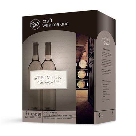 South African Sauvignon Blanc Wine Kit Rjs En Primeur Winery Series