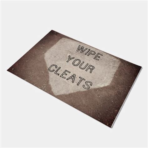 Baseball Home Plate Doormat Zazzle