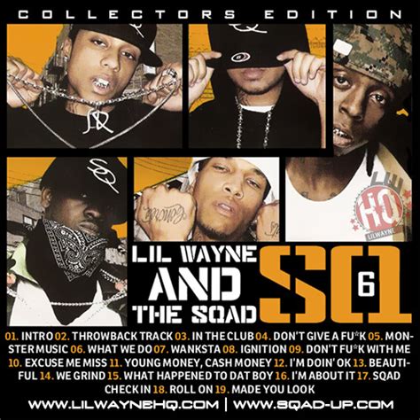 Listen To Lil Wayne Sqad Up Dont Fuck With Me Feat Gudda Gudda