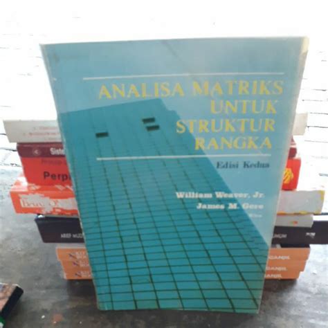 Jual Buku Original Analisis Matriks Untuk Struktur Rangka Shopee