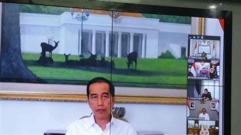 Catatan Penting Presiden Jokowi Terkait Evaluasi Pelaksanaan Psbb