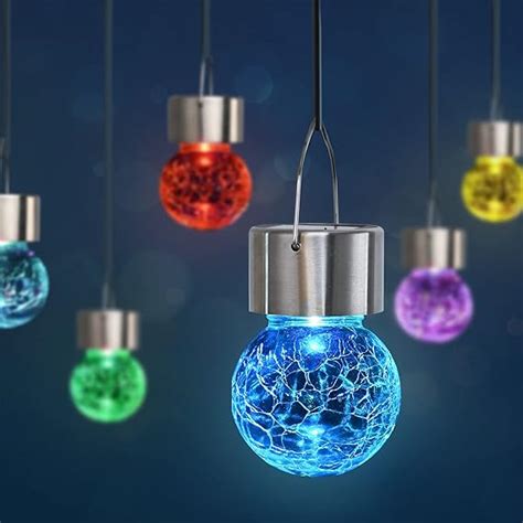 Gigalumi Pack Solar Hanging Lights Christmas Decoration Lights With