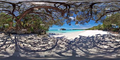 360° View Of Lifou New Caledonia Tours Luengoni Beach Alamy