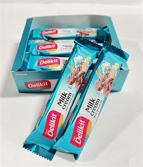 | DELIKIT WAFER MILK CHOCOLATE 40GR