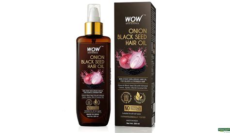 Buy WOW Skin Science Onion Black Seed Hair Oil 200 Ml Online At Best