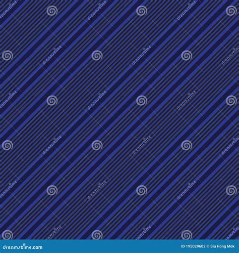 Blue Stripe Seamless Pattern Background in Diagonal Style Stock Vector ...