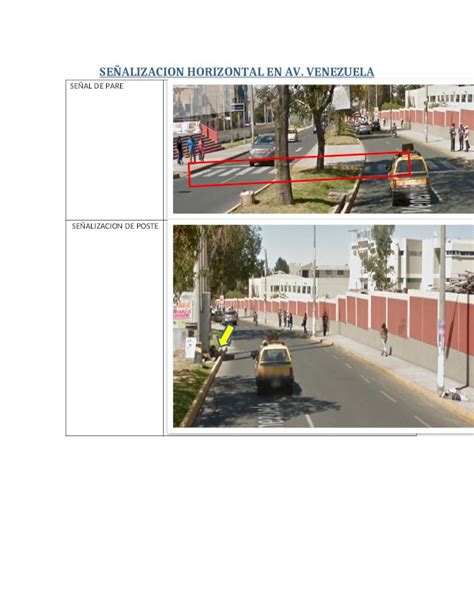 DOCX Señalizacion Horizontal en Av venezuela DOKUMEN TIPS