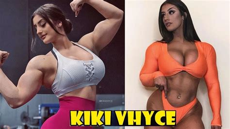 Kiki Vhycethe Top Muscular Woman From Australia Ifbb Female