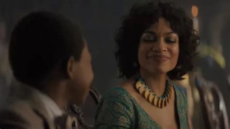 Wood Necklace Worn By Gabbie Rosario Dawson As Seen In Haunted