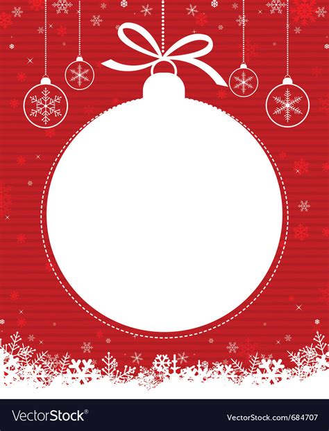 Christmas balls Royalty Free Vector Image - VectorStock